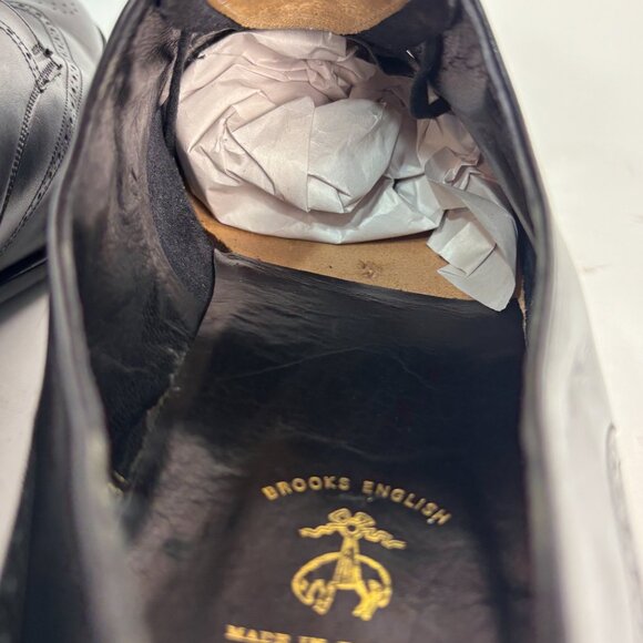 Brooks Brothers Alfred Sargent Unlined Wingtips 11.5 D EU 45 Made in England - Picture 9 of 12